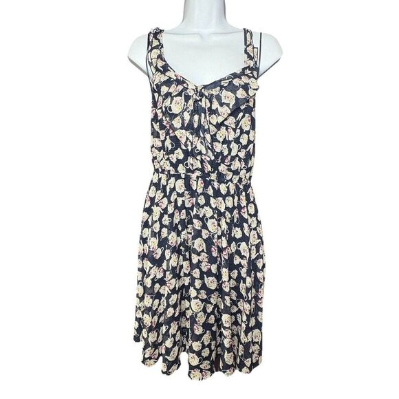 Disney Dresses & Skirts - Disney Alice in Wonderland Teapot Dress LC Lauren Conrad Small S Navy Fit Flare